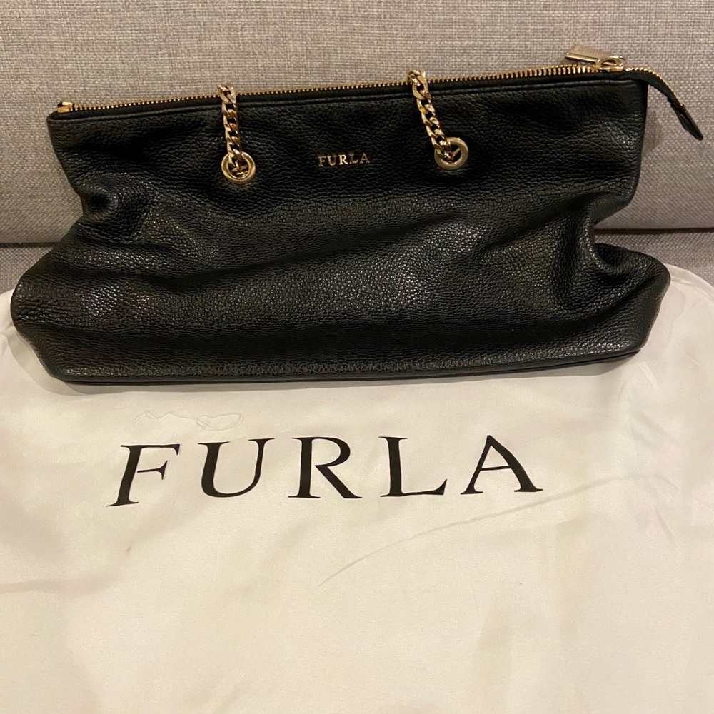 Furla black handbag - Picture 2 of 10